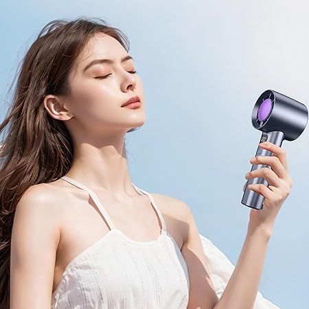 Adjustable Handheld Fan Outdoor Air Blower Rechargeable 120 Speed Cooling Fan For Travel Camping Office Battery Operated Desk - Image 3