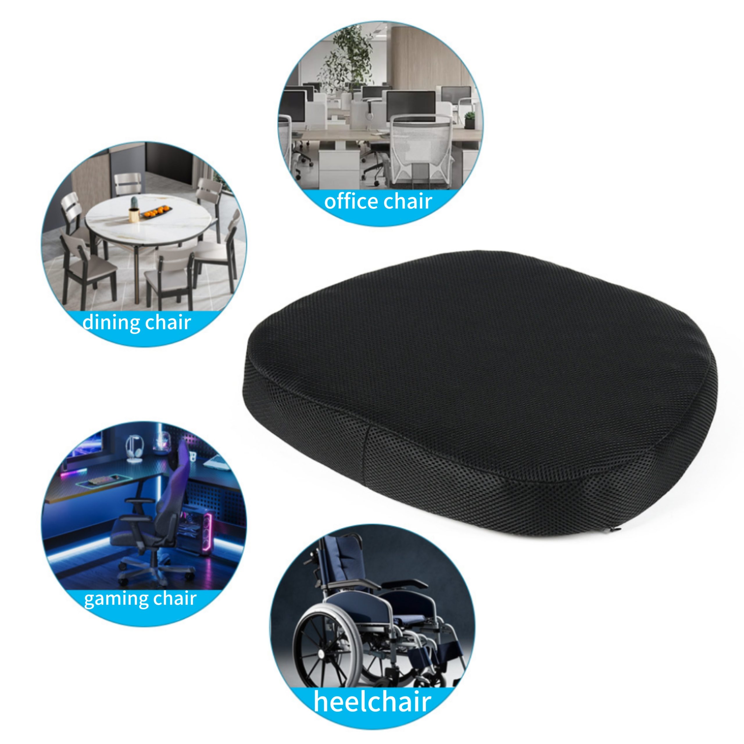 Ergonomic Wave Seat Cushion - Soft & Comfortable - Image 7