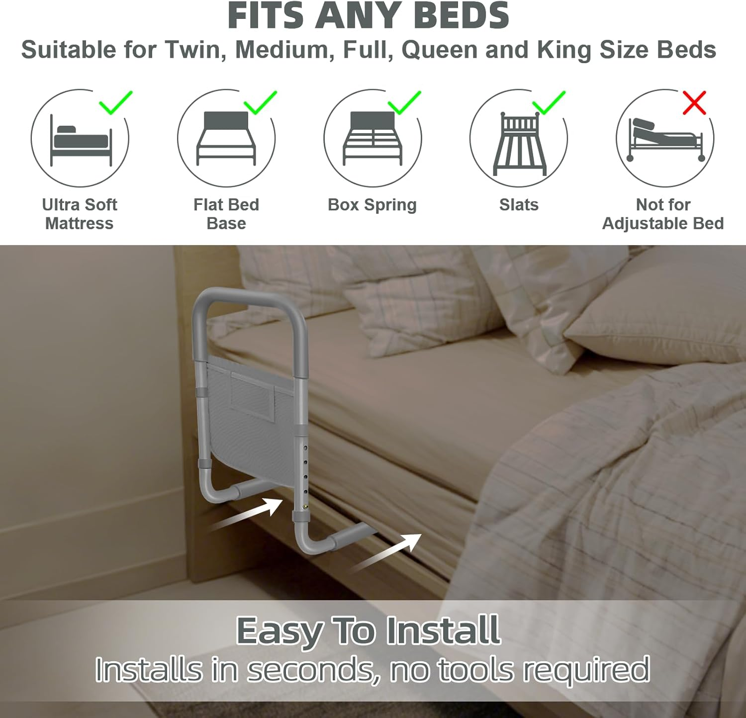 Safety bed guard - Image 3