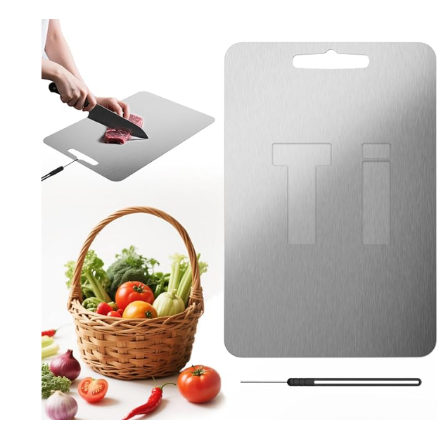 Titanium Cutting Board Professional Double - Image 2
