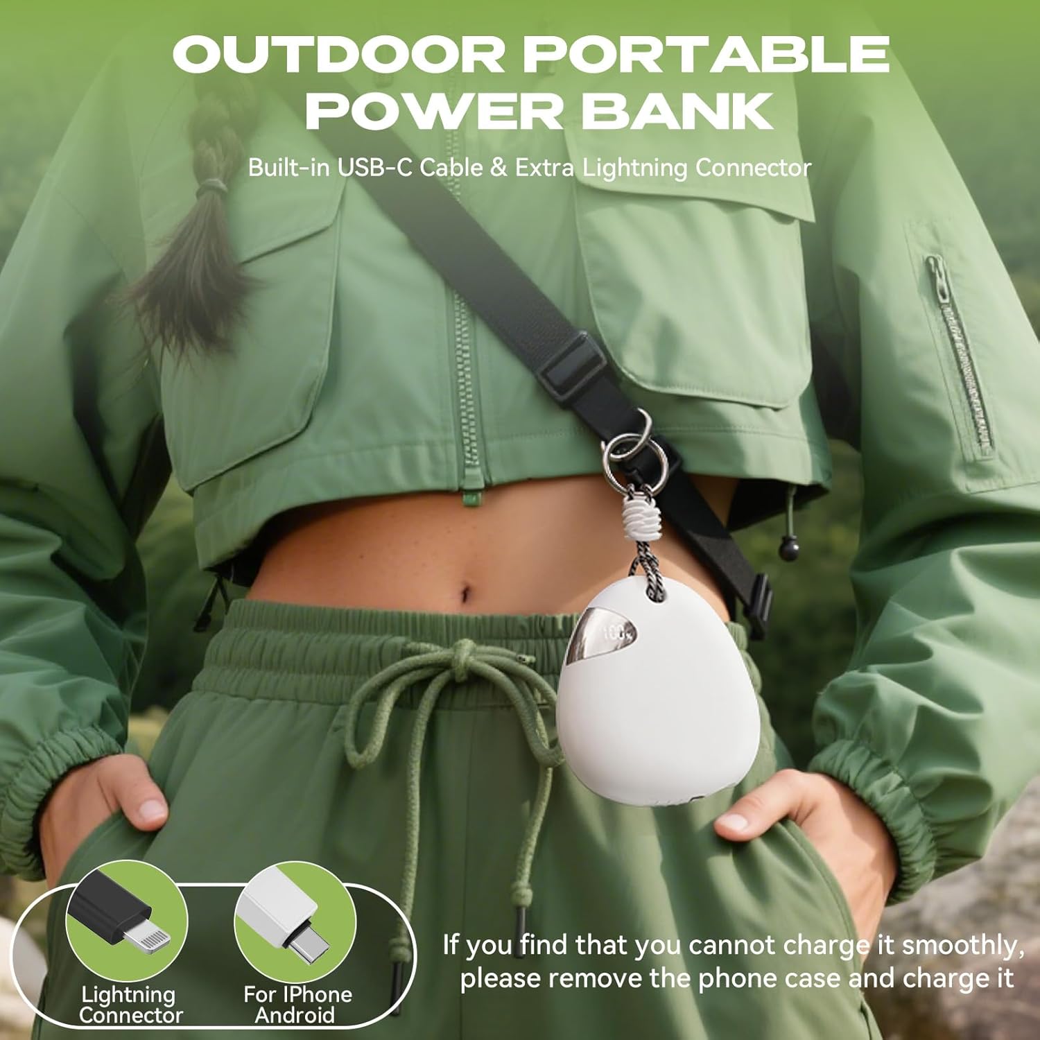 Portable Charger Power Bank 10000 mAh 65CM Fast-Charging - Image 2