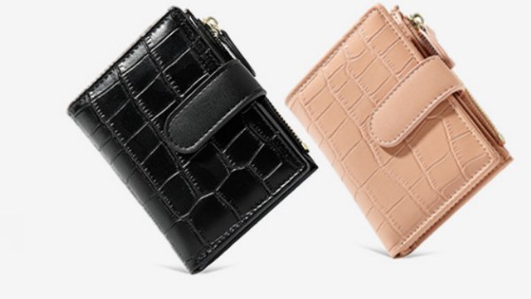 Small Wallet Women Minimalist Slim Bifold Wallets Zipper Leather Wallet Women Credit CardLarge Capacity Holder Wallets With ID WindowOutdoorfun dealsforyoudays - Image 3