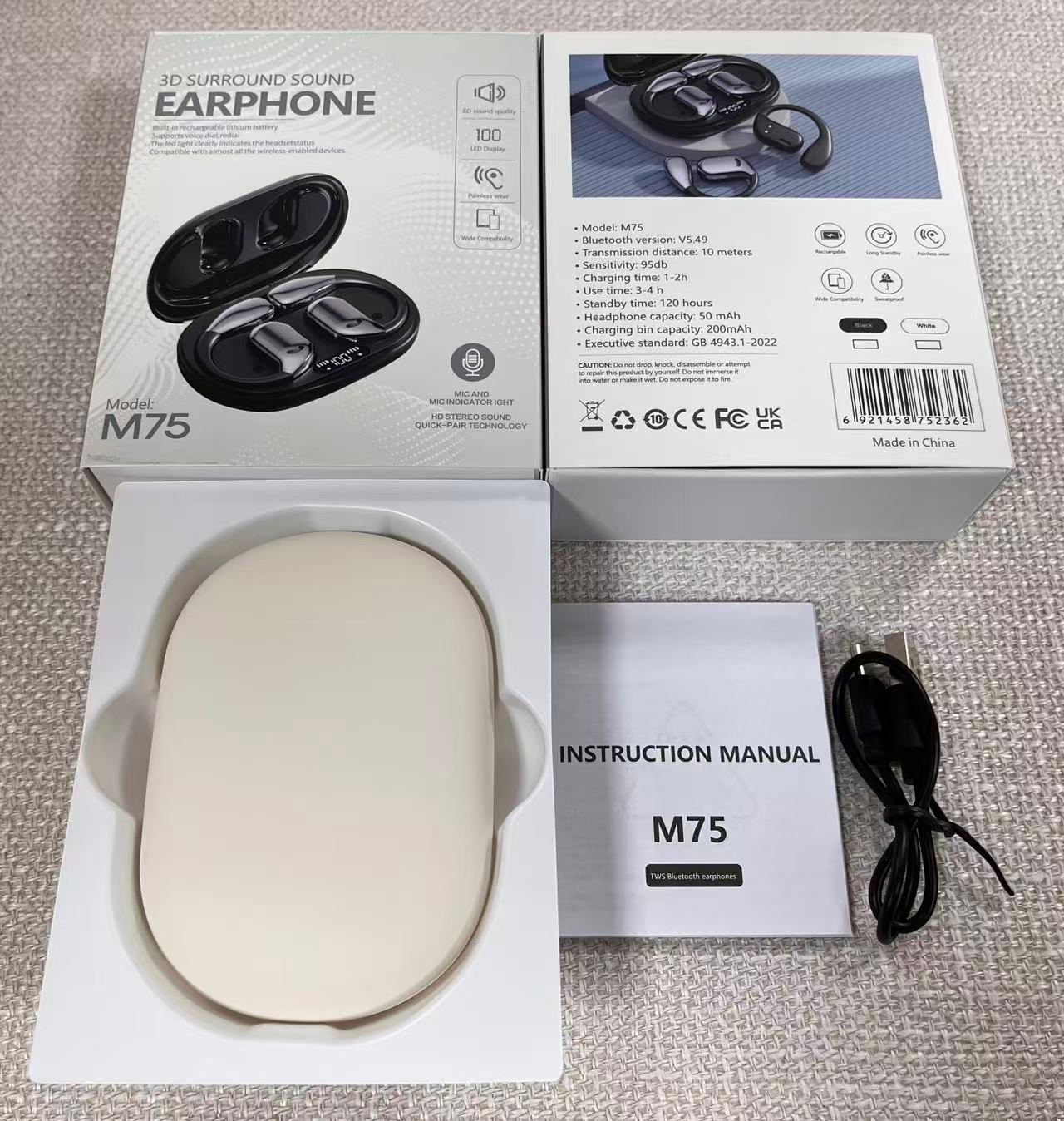 Adjustable AI Language Translator Earbuds - Image 3