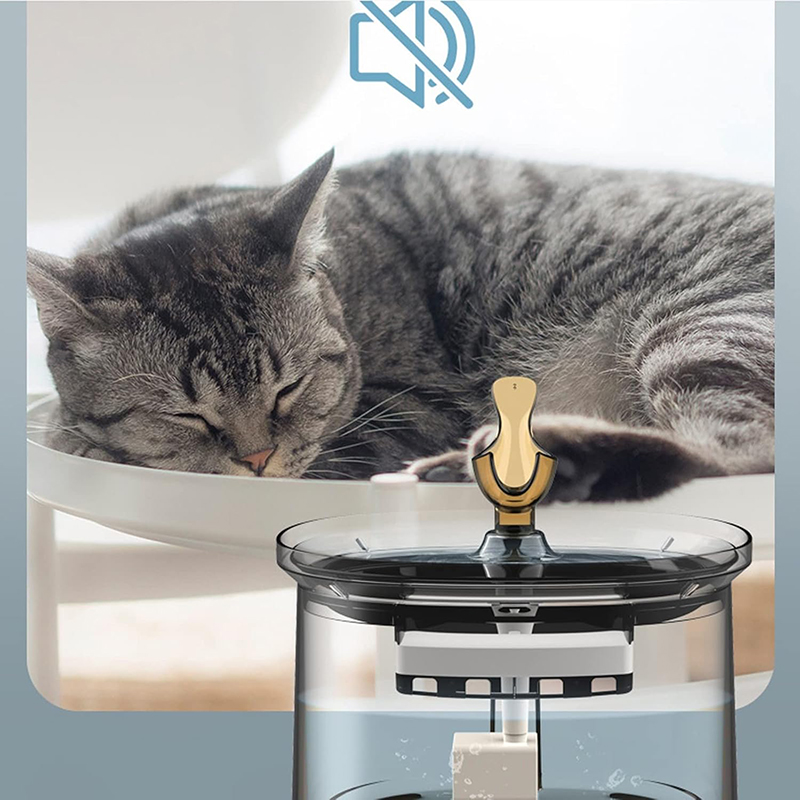 Cat Water Fountain.3L/101oz Pet Water Fountain,Cat Waterer With Quiet PumpAnd 2-Layer Filtration - Image 8