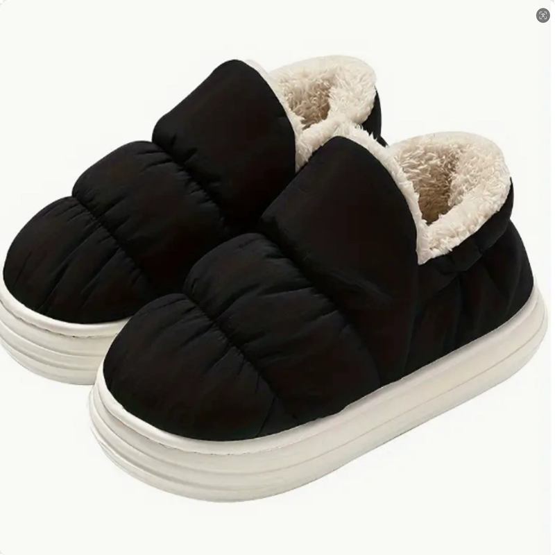 Winter Slippers for Women & Men - Warm Memory Foam House Shoes, Fuzzy Plush Lined Anti-Slip Indoor Outdoor Moccasins, Booties & Slides - Ultimate Comfort Footwear Gift - Image 3