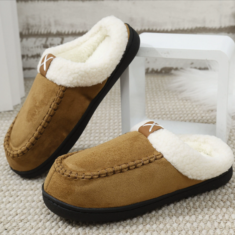 Winter Slippers for Women & Men - Warm Memory Foam House Shoes, Fuzzy Plush Lined Anti-Slip Indoor Outdoor Moccasins, Booties & Slides - Ultimate Comfort Footwear Gift - Image 4