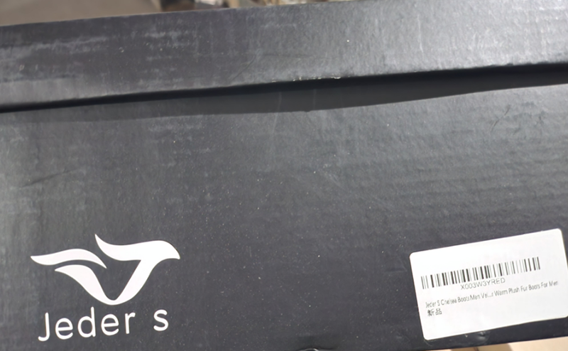 JEDER'S Men's Velvet Chelsea Boots, Stylish Slip-On Ankle Boots with Warm Lining, Fashion Mid-Top Dress Boots (Red/Black/Purple/Green) - Image 3