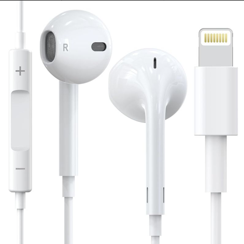 Mobile Accessories Bundle, Lightning & Type-C Wired Earphones, Headphone Jack Adapters, Charger Cables for iPhone & Android - Image 9