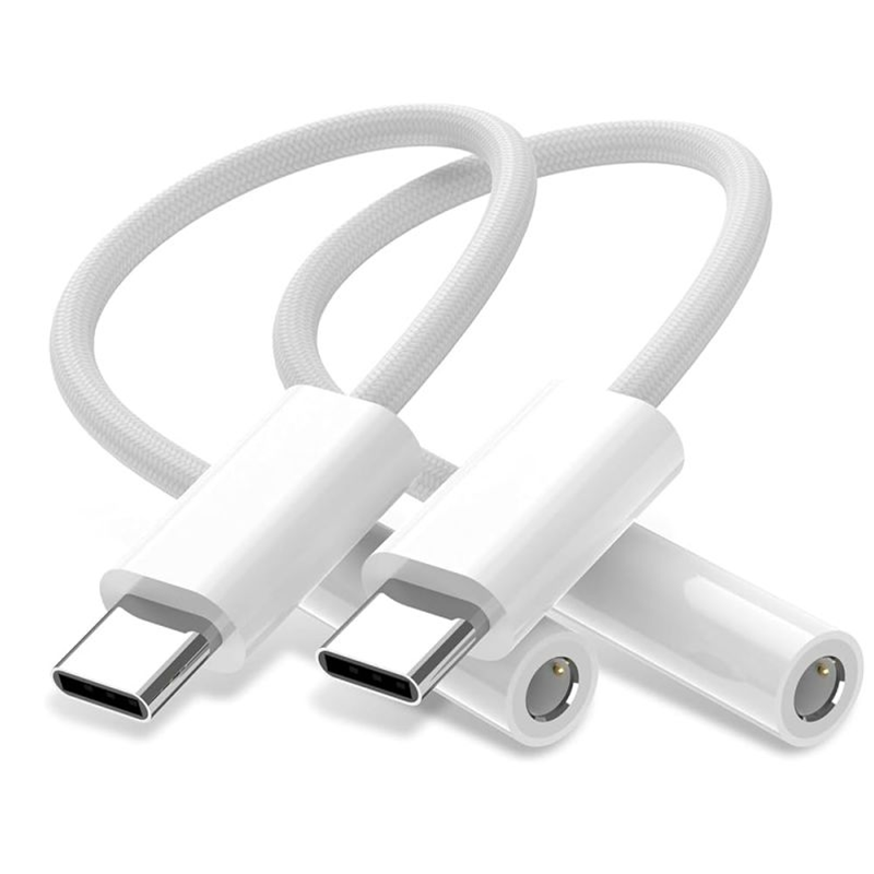 Mobile Accessories Bundle, Lightning & Type-C Wired Earphones, Headphone Jack Adapters, Charger Cables for iPhone & Android - Image 4