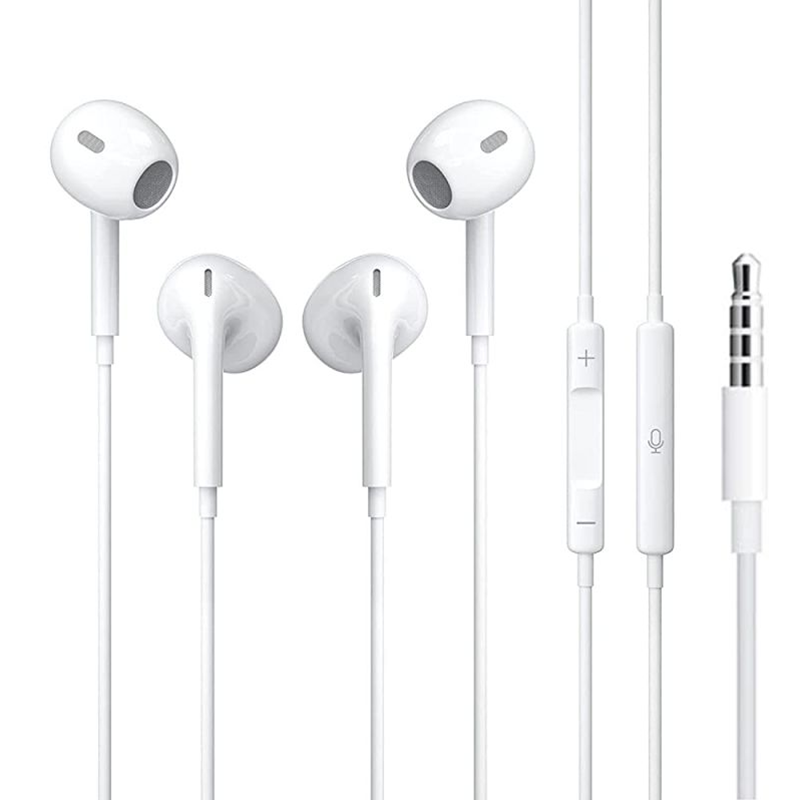 Mobile Accessories Bundle, Lightning & Type-C Wired Earphones, Headphone Jack Adapters, Charger Cables for iPhone & Android - Image 3