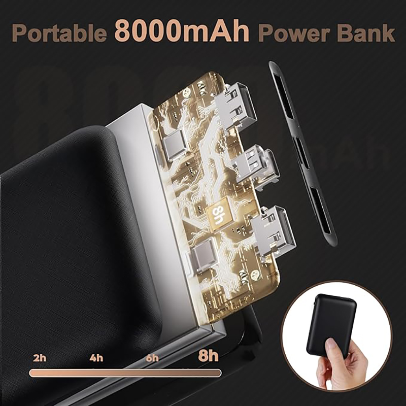 Heating Pad for Back Pain Relief, 8000mAh Portable Power Supply 60 Inchs Heating Pads for Cramps with Extended Belt,Soft and Skin Friendly Material Heat Belly Wrap Belt with Vibration Massage - Image 5