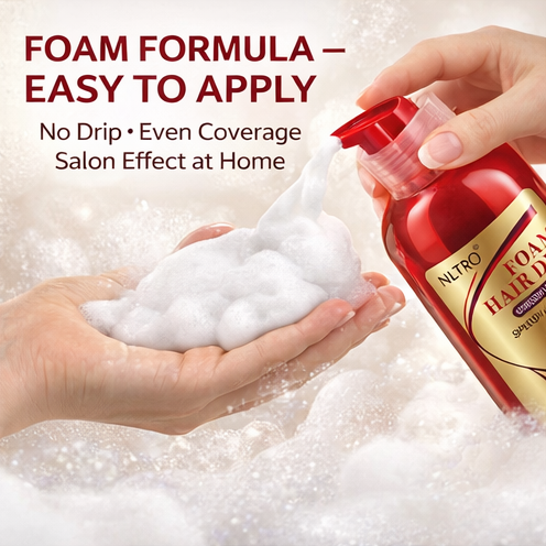 Natural Hair Dye Shampoo - Dark Brown - 100% Gray Coverage - Wholesale Liquidation Special Offer. - Image 2