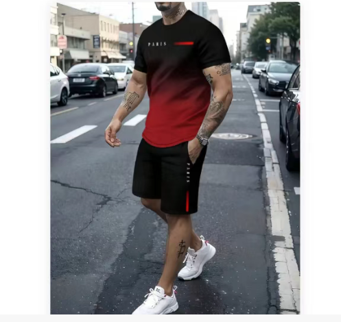 Men's Sportswear Set & Athletic Apparel Clearance, Performance Gym Workout Clothes (Shorts, Vests, T-Shirts), Wholesale Liquidation Deal from US West Warehouse. - Image 6