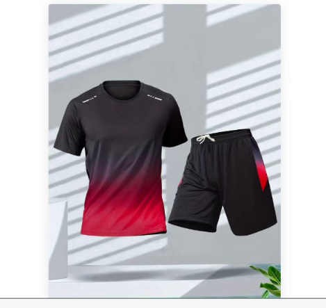 Men's Sportswear Set & Athletic Apparel Clearance, Performance Gym Workout Clothes (Shorts, Vests, T-Shirts), Wholesale Liquidation Deal from US West Warehouse. - Image 3