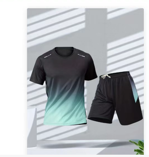 Men's Sportswear Set & Athletic Apparel Clearance, Performance Gym Workout Clothes (Shorts, Vests, T-Shirts), Wholesale Liquidation Deal from US West Warehouse. - Image 4