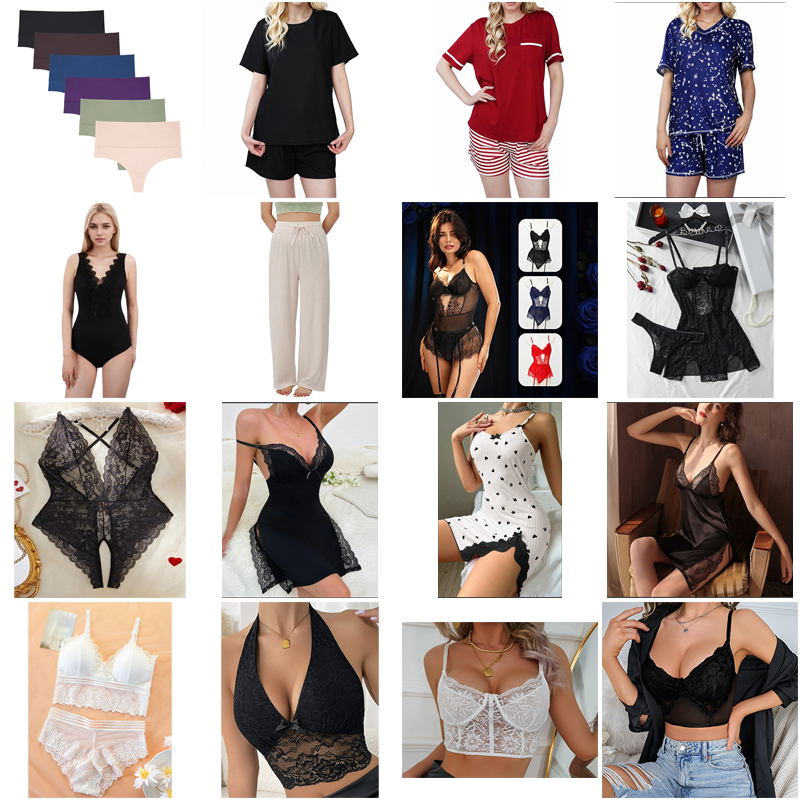 Women's Apparel Clearance: Lingerie, Loungewear, Shapewear & Thermal Underwear Sets, Wholesale Liquidation from US CA Warehouse. - Image 4